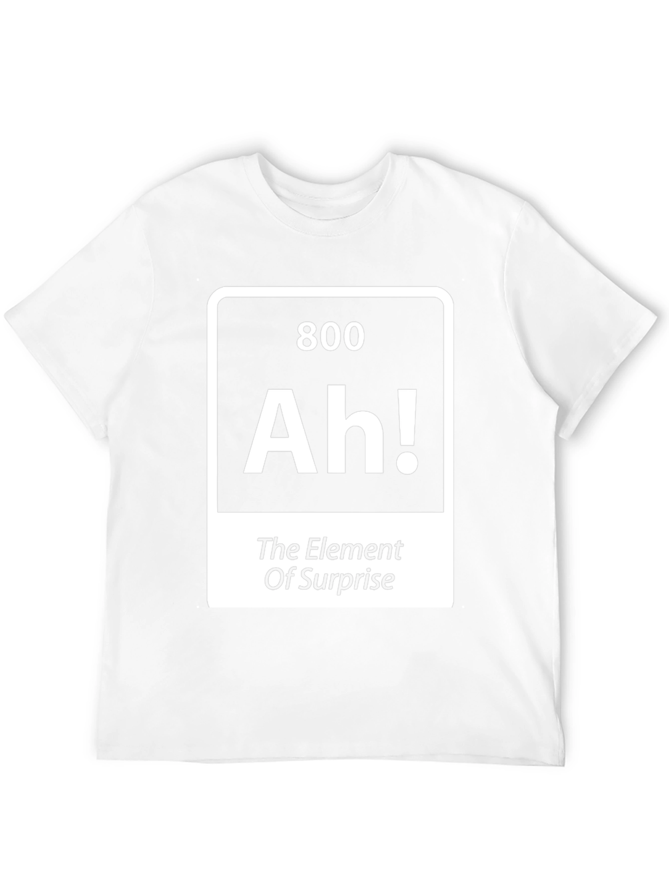Element of Surprise Graphic Tee - Funny Science Shirt