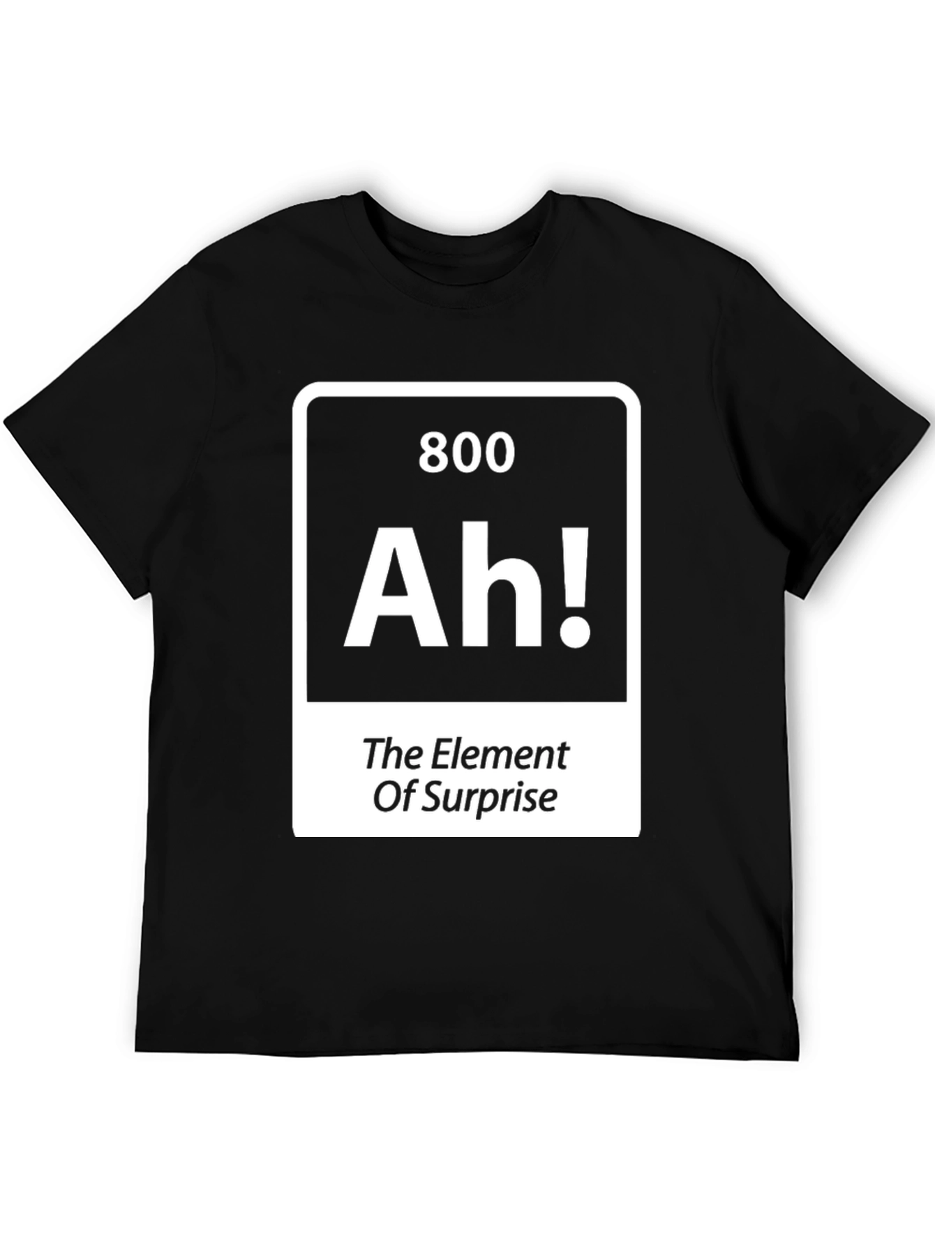 Element of Surprise Graphic Tee - Funny Science Shirt