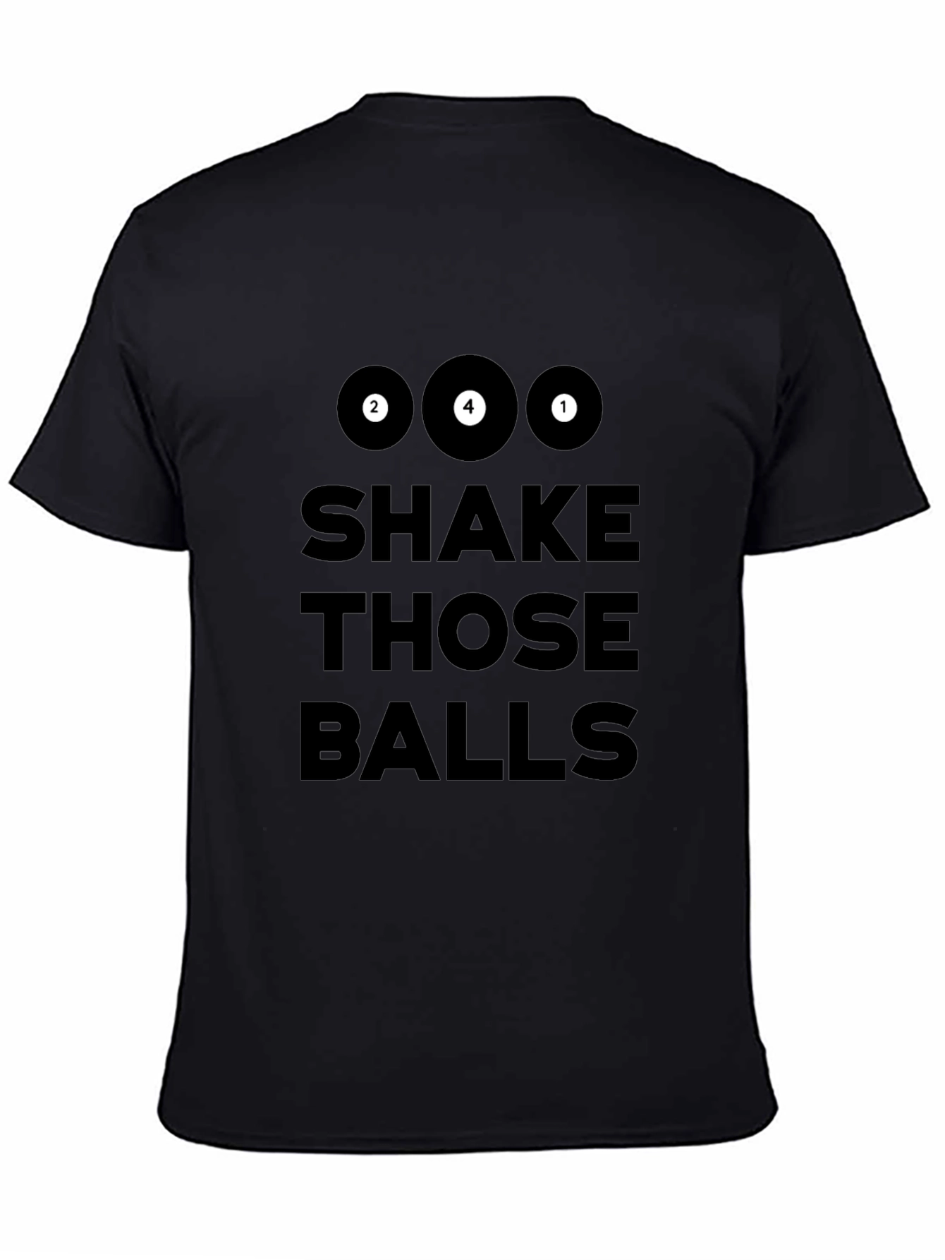 Shake Those Balls Graphic Tee - Bold Statement T-Shirt