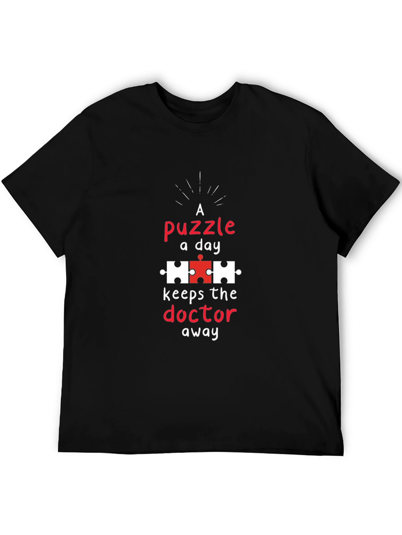 Puzzle A Day T-Shirt - Autism Awareness Tee