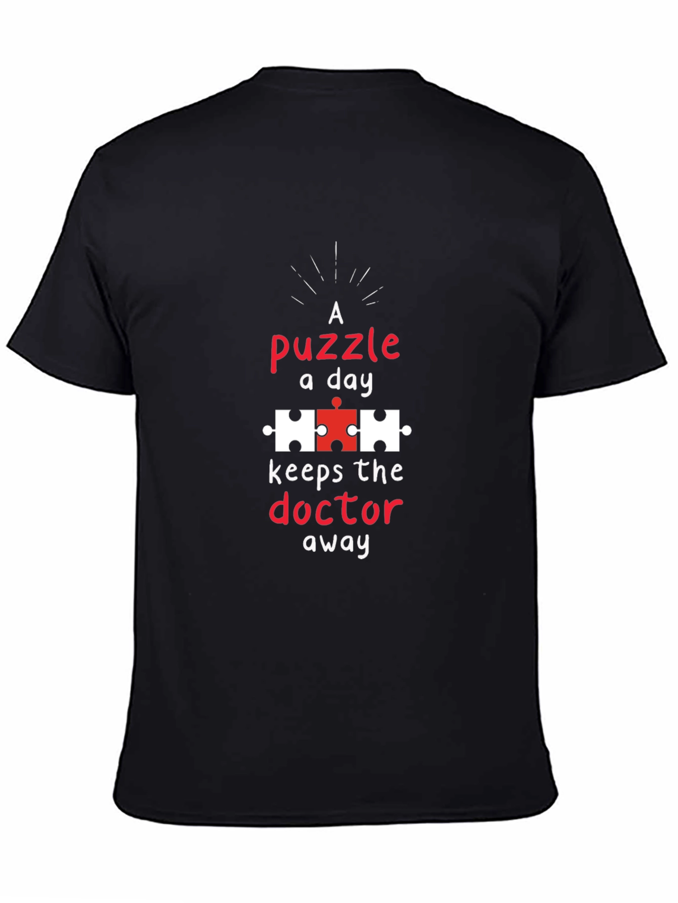Puzzle A Day T-Shirt - Autism Awareness Tee