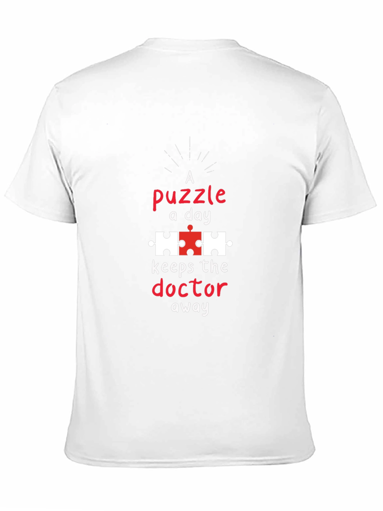 Puzzle A Day T-Shirt - Autism Awareness Tee