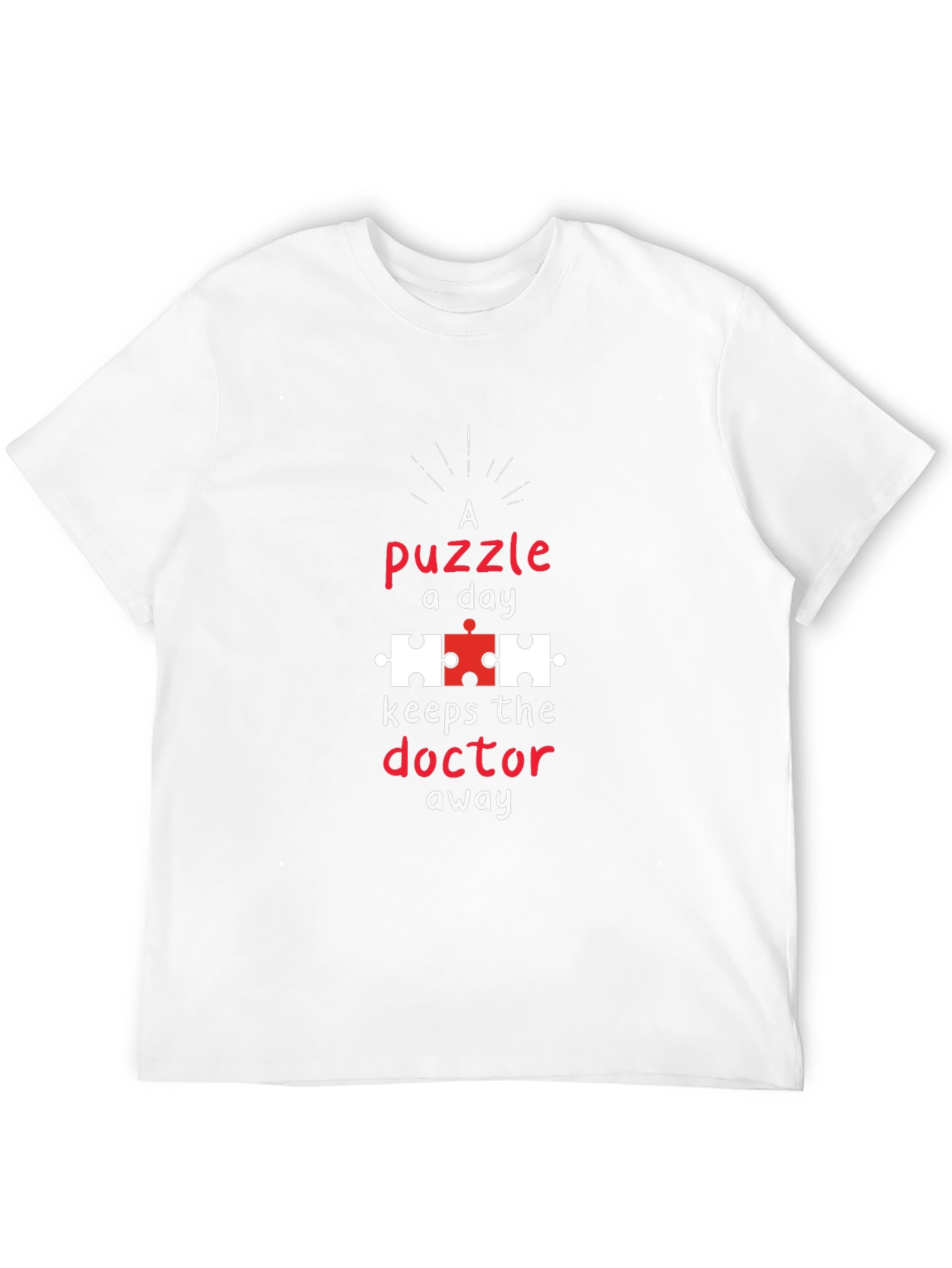Puzzle A Day T-Shirt - Autism Awareness Tee