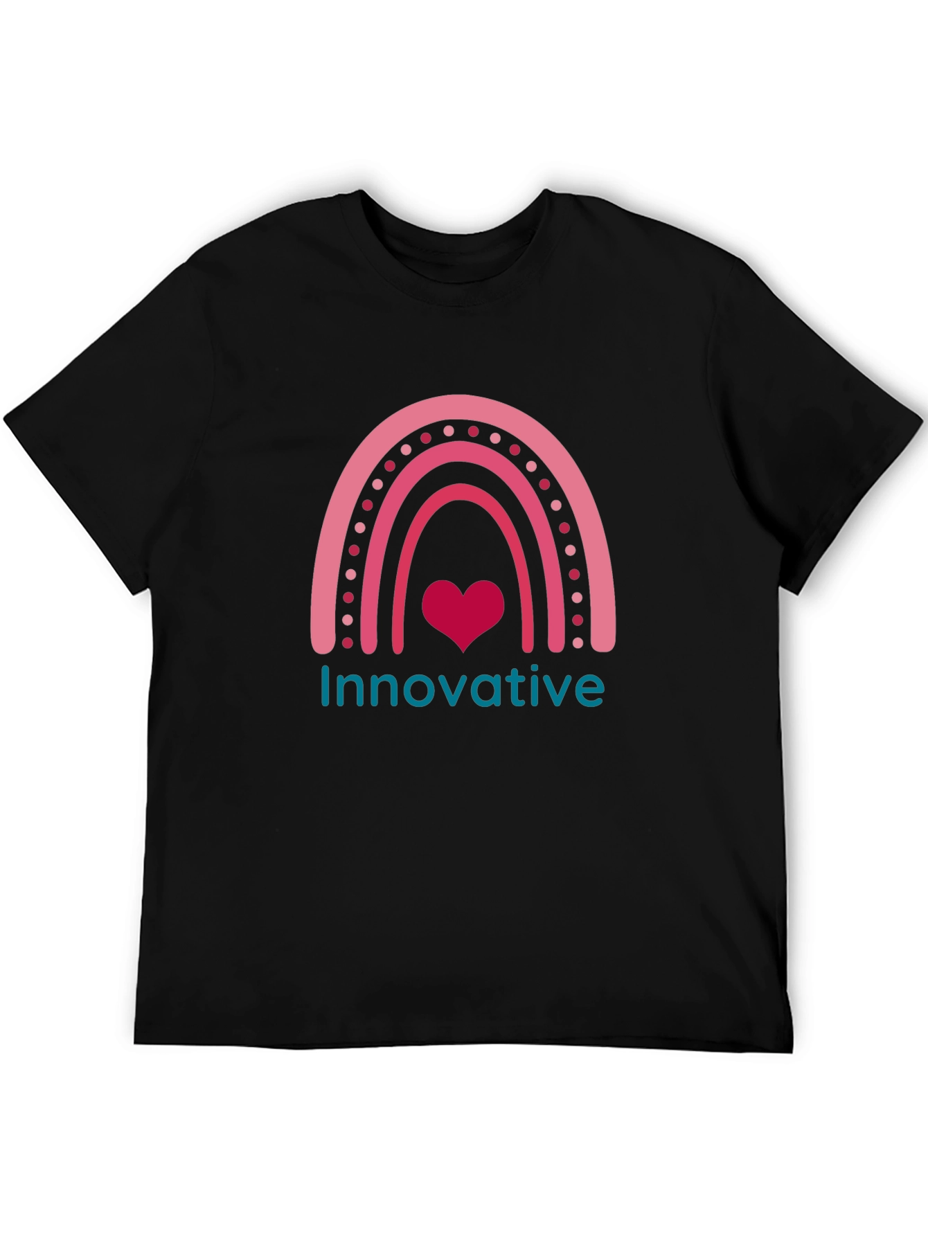 Innovative Rainbow Heart T-Shirt