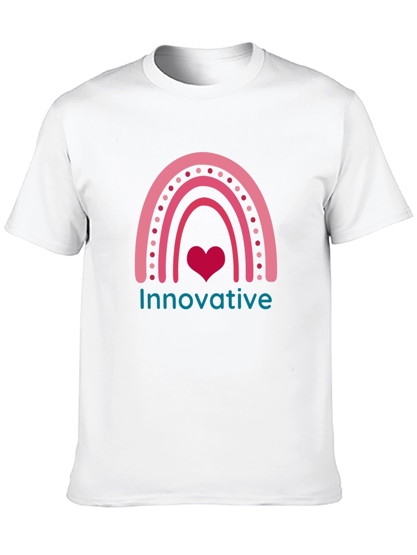 Innovative Rainbow Heart T-Shirt