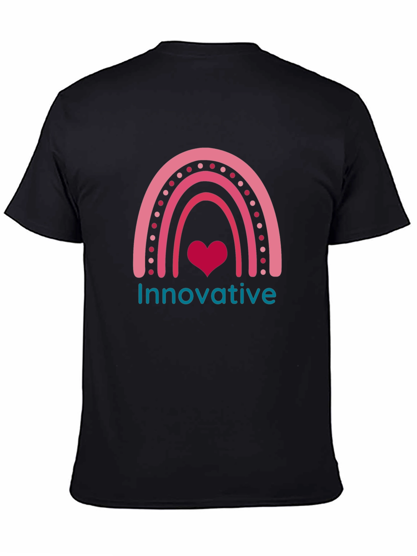 Innovative Rainbow Heart T-Shirt