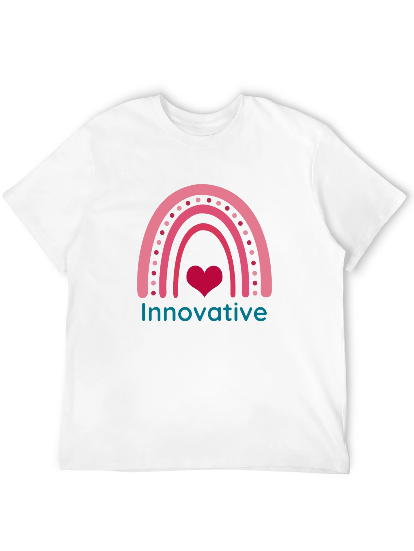 Innovative Rainbow Heart T-Shirt