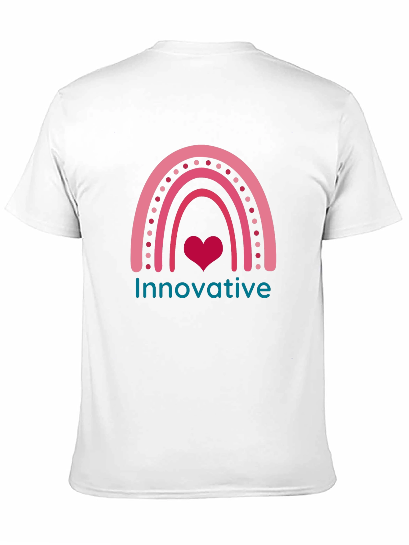 Innovative Rainbow Heart T-Shirt