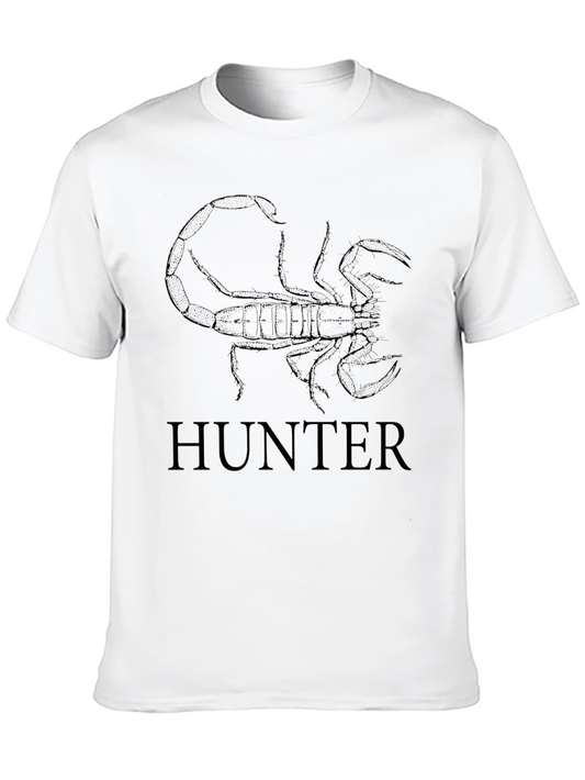 Hunter Scorpion Graphic T-Shirt - Black
