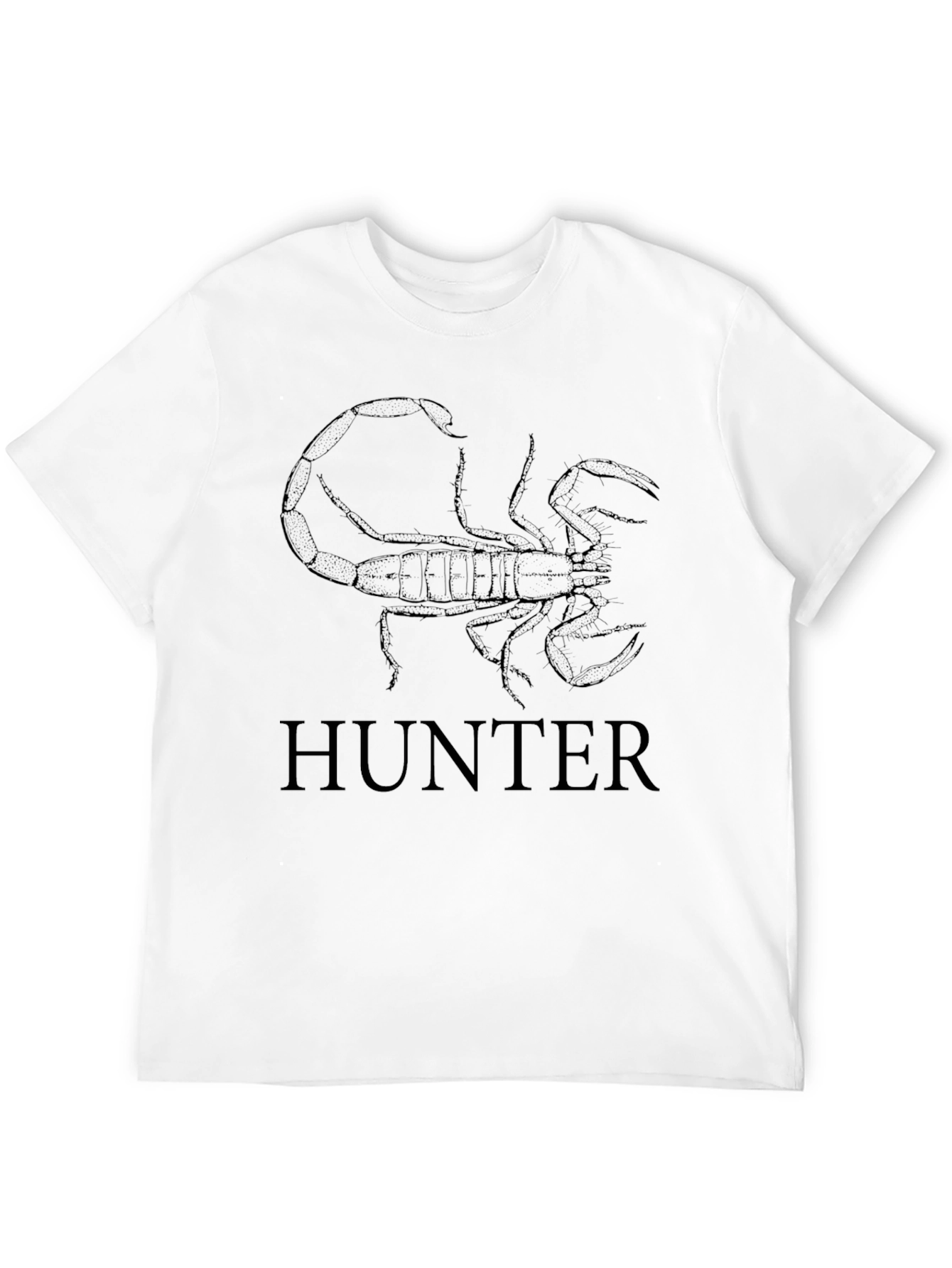Hunter Scorpion Graphic T-Shirt - Black