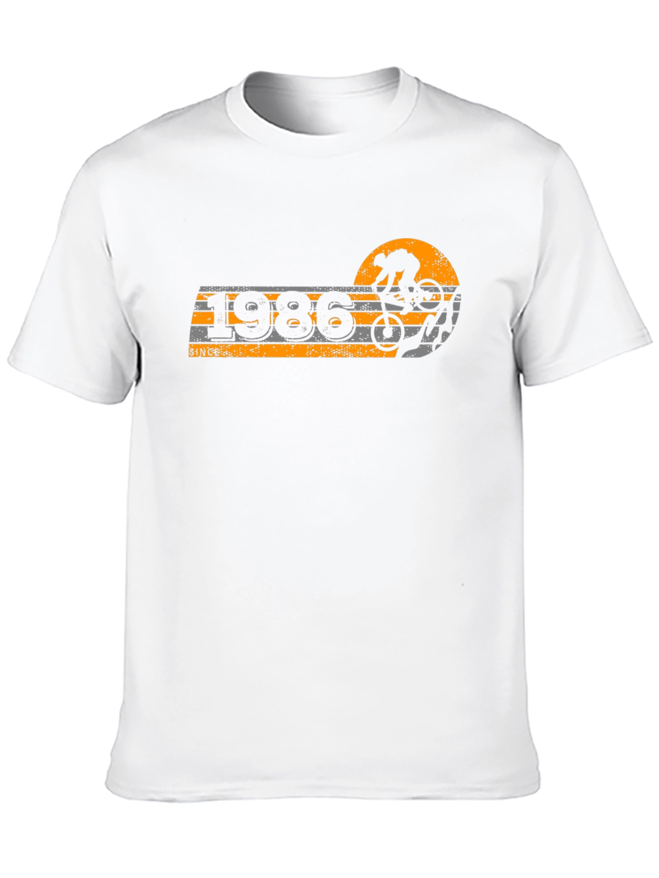 1986 Mountain Biker Graphic T-Shirt