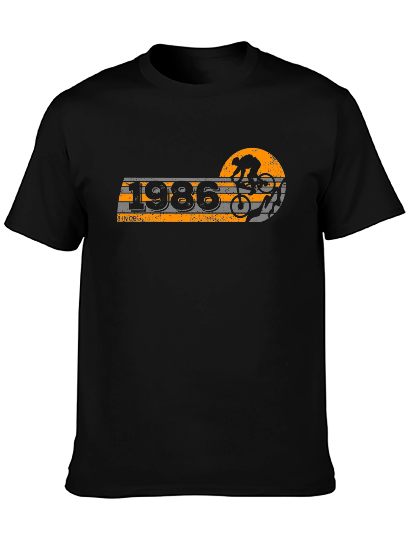 1986 Mountain Biker Graphic T-Shirt