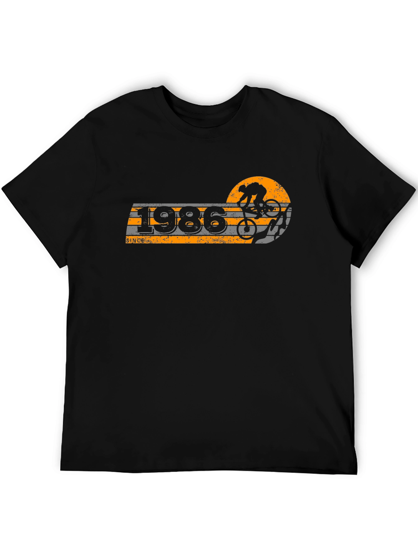 1986 Mountain Biker Graphic T-Shirt