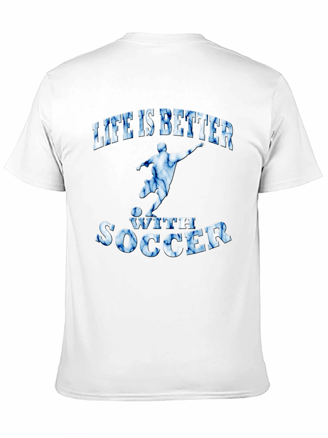 Life Is Better With Soccer Graphic Tee