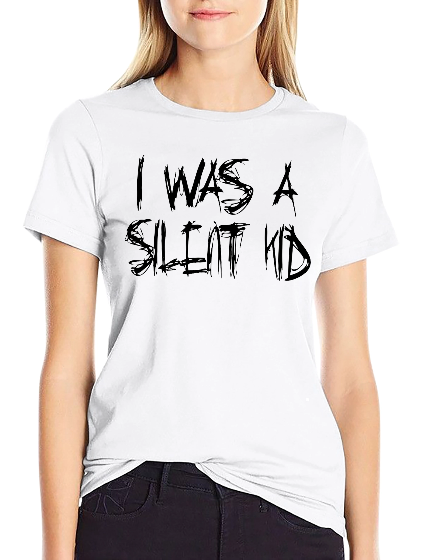 I Was A Silent Kid Graphic Tee