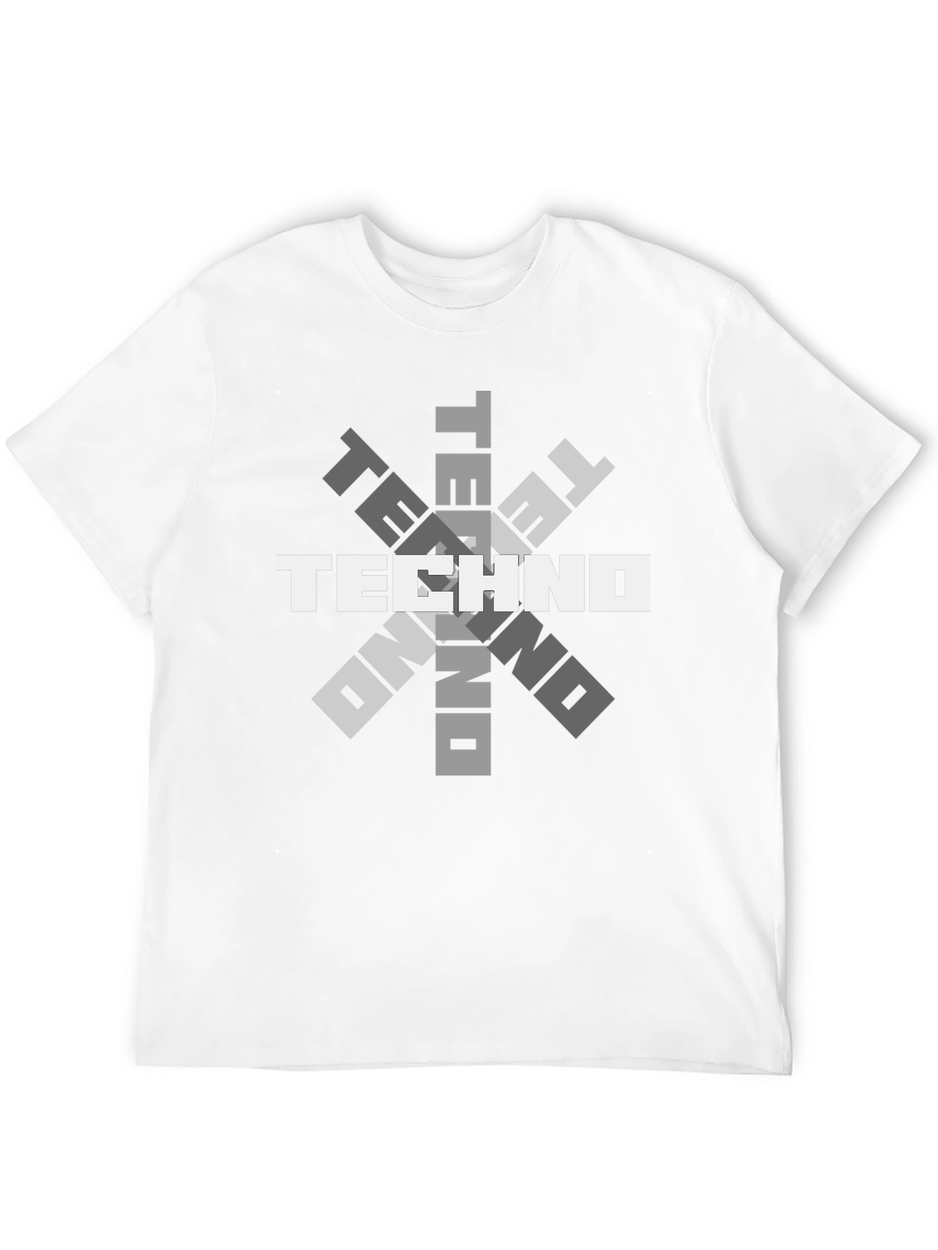 Techno Graphic Tee - Music Lover T-Shirt
