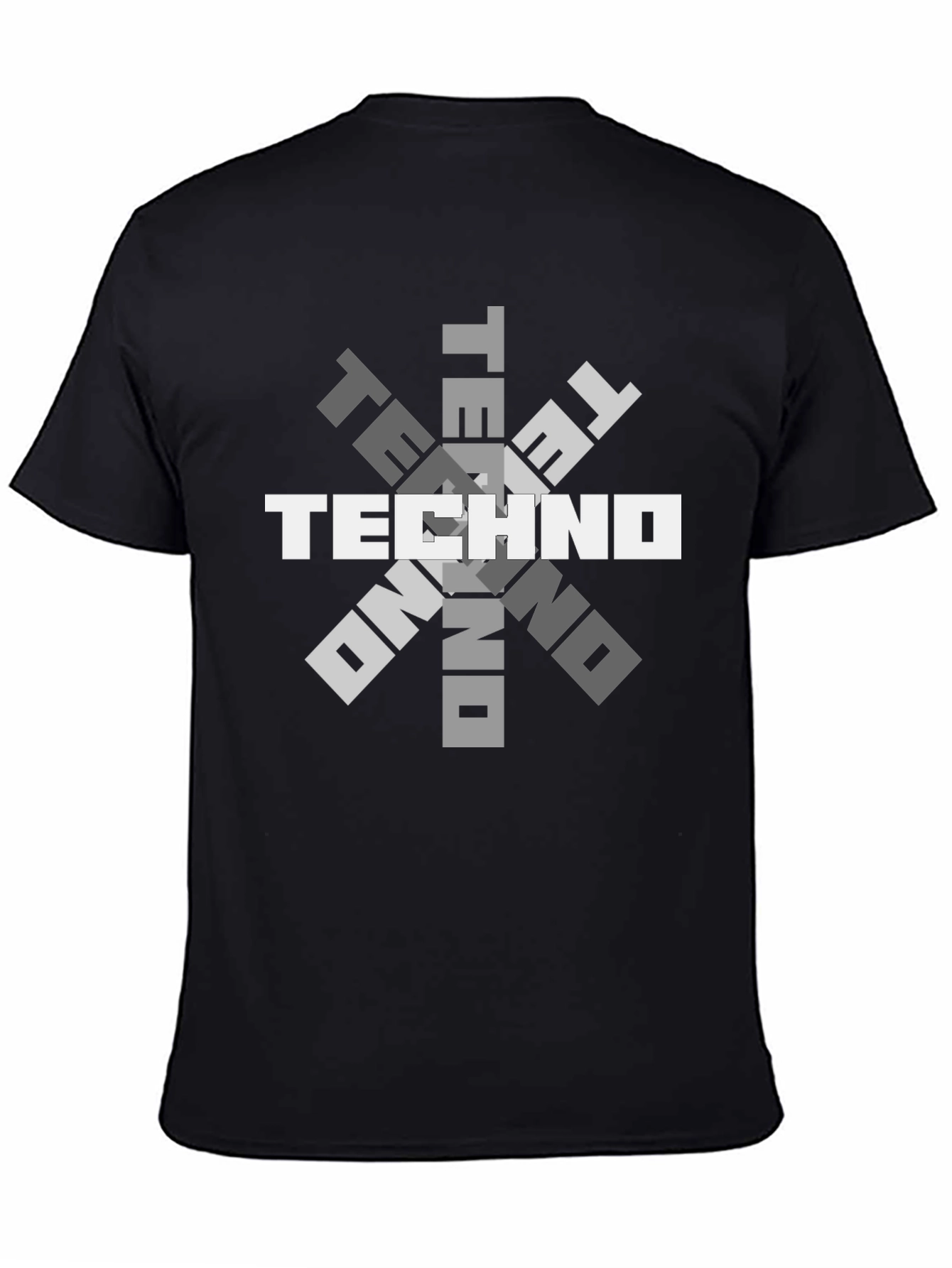 Techno Graphic Tee - Music Lover T-Shirt