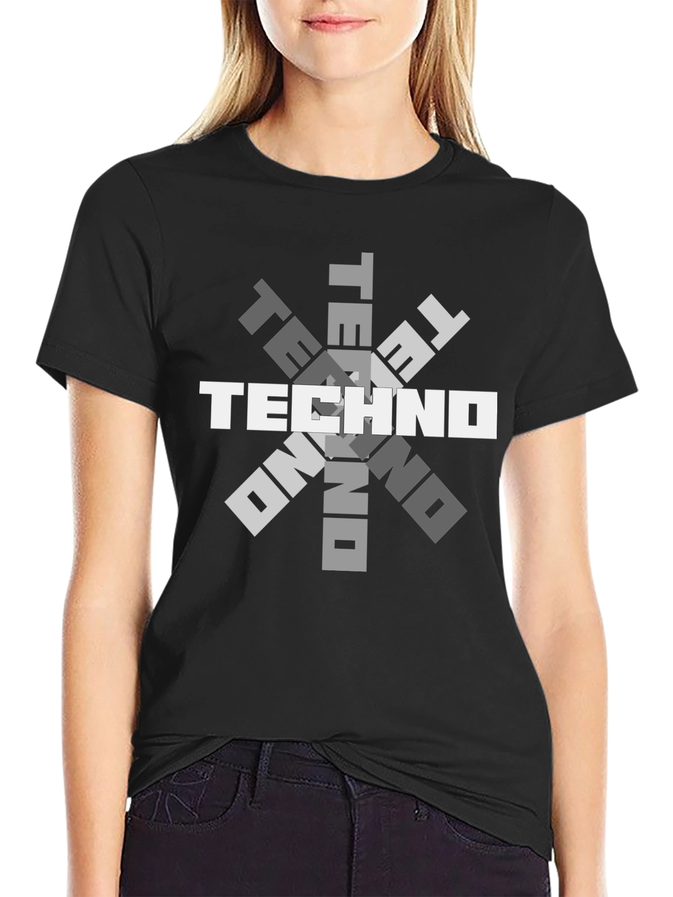 Techno Graphic Tee - Music Lover T-Shirt