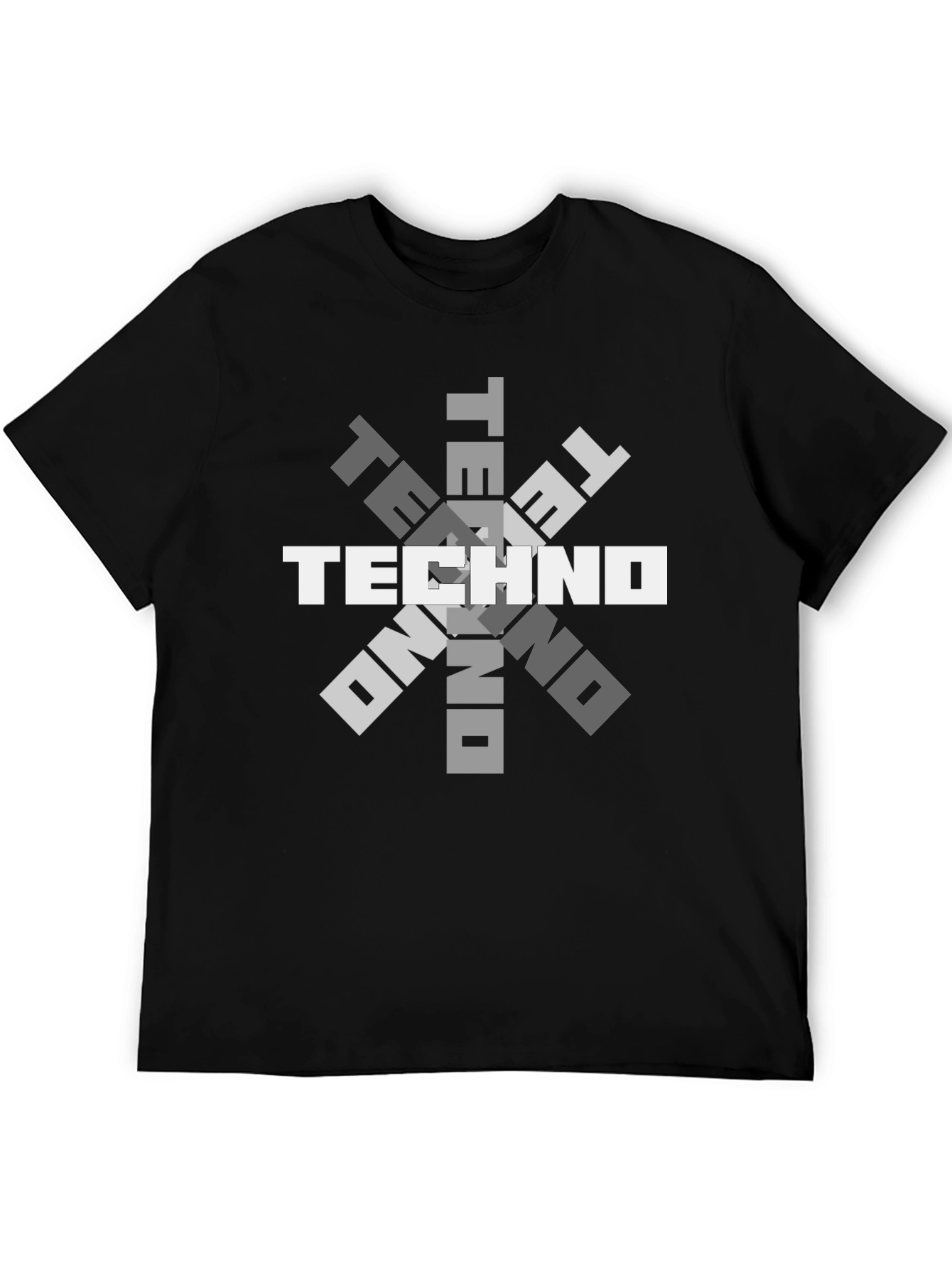 Techno Graphic Tee - Music Lover T-Shirt