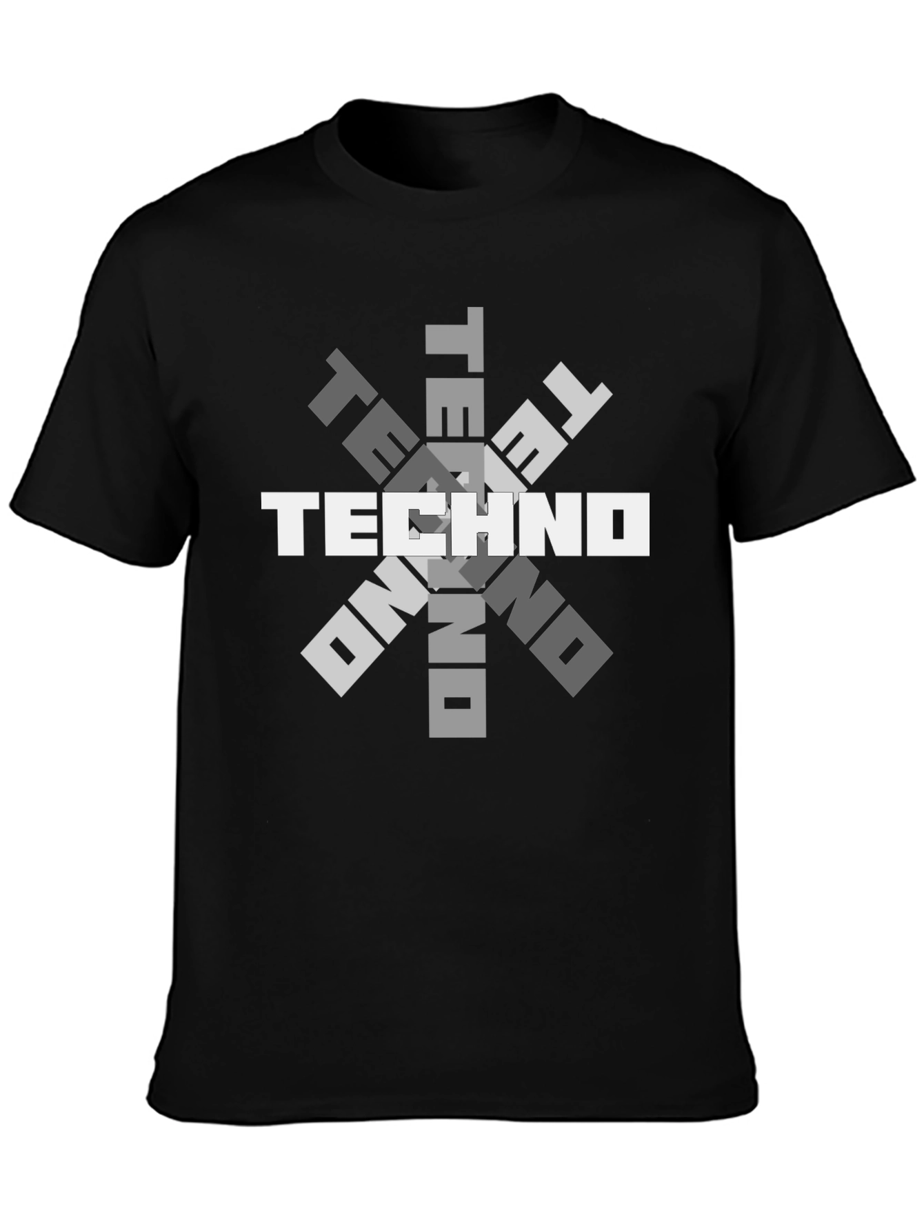 Techno Graphic Tee - Music Lover T-Shirt