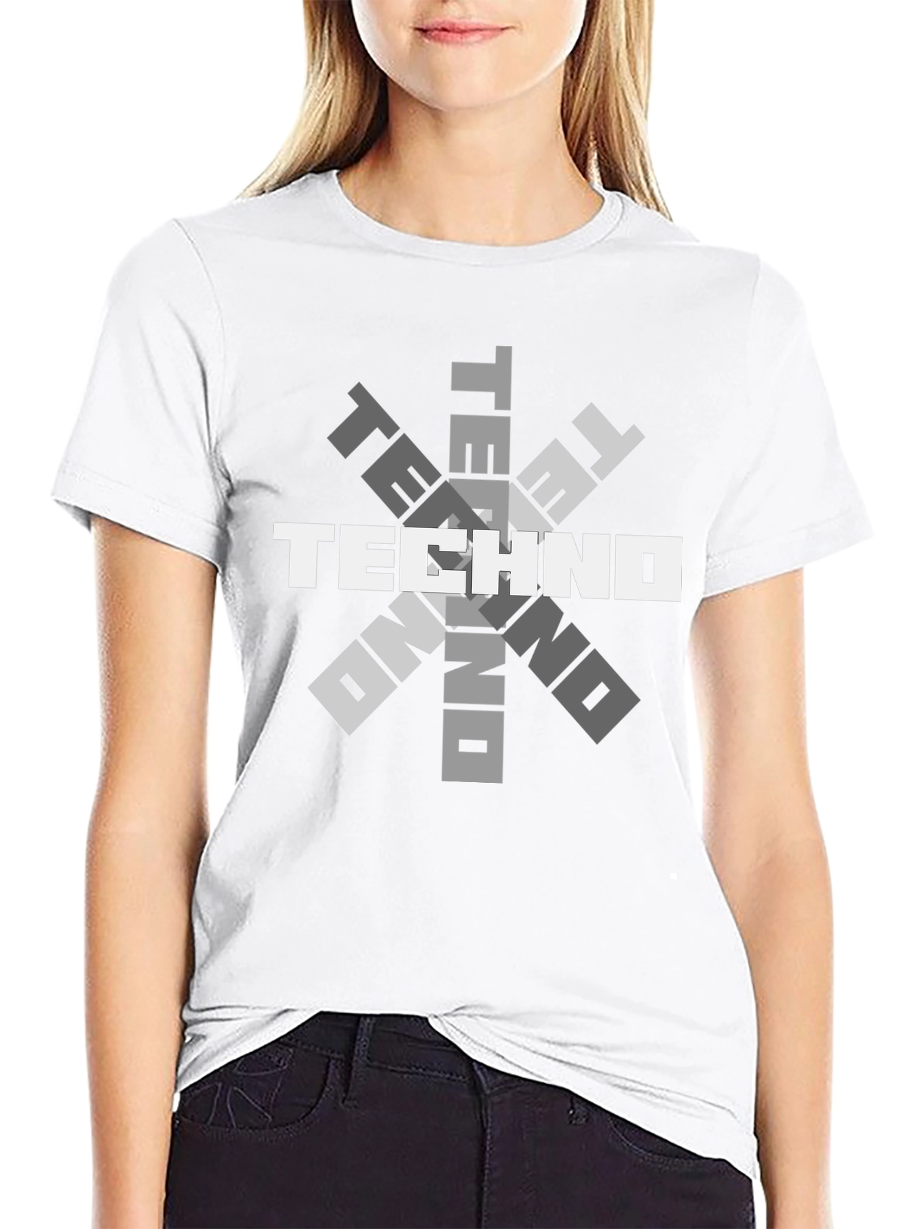 Techno Graphic Tee - Music Lover T-Shirt