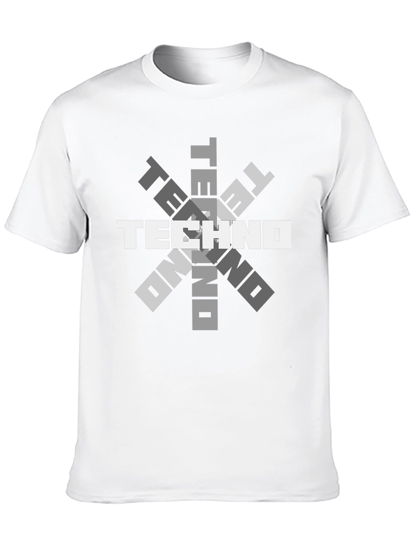 Techno Graphic Tee - Music Lover T-Shirt