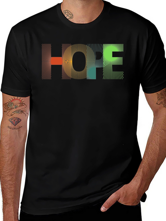 HOPE Graphic Tee - Unique Artistic Design