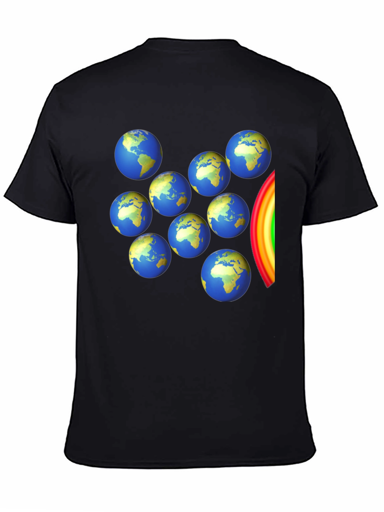 Globes and Rainbow T-Shirt