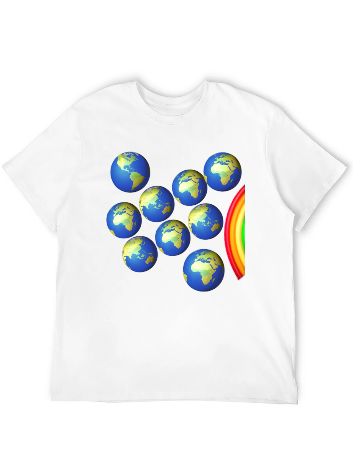 Globes and Rainbow T-Shirt