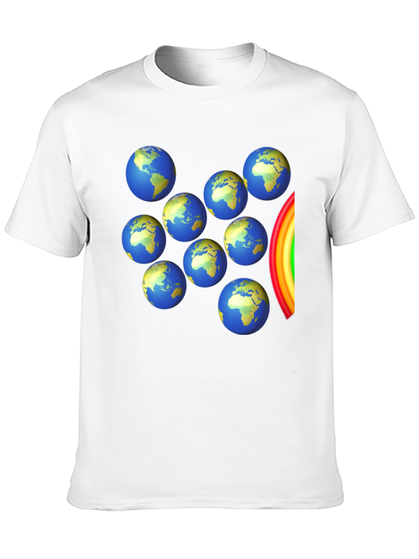 Globes and Rainbow T-Shirt