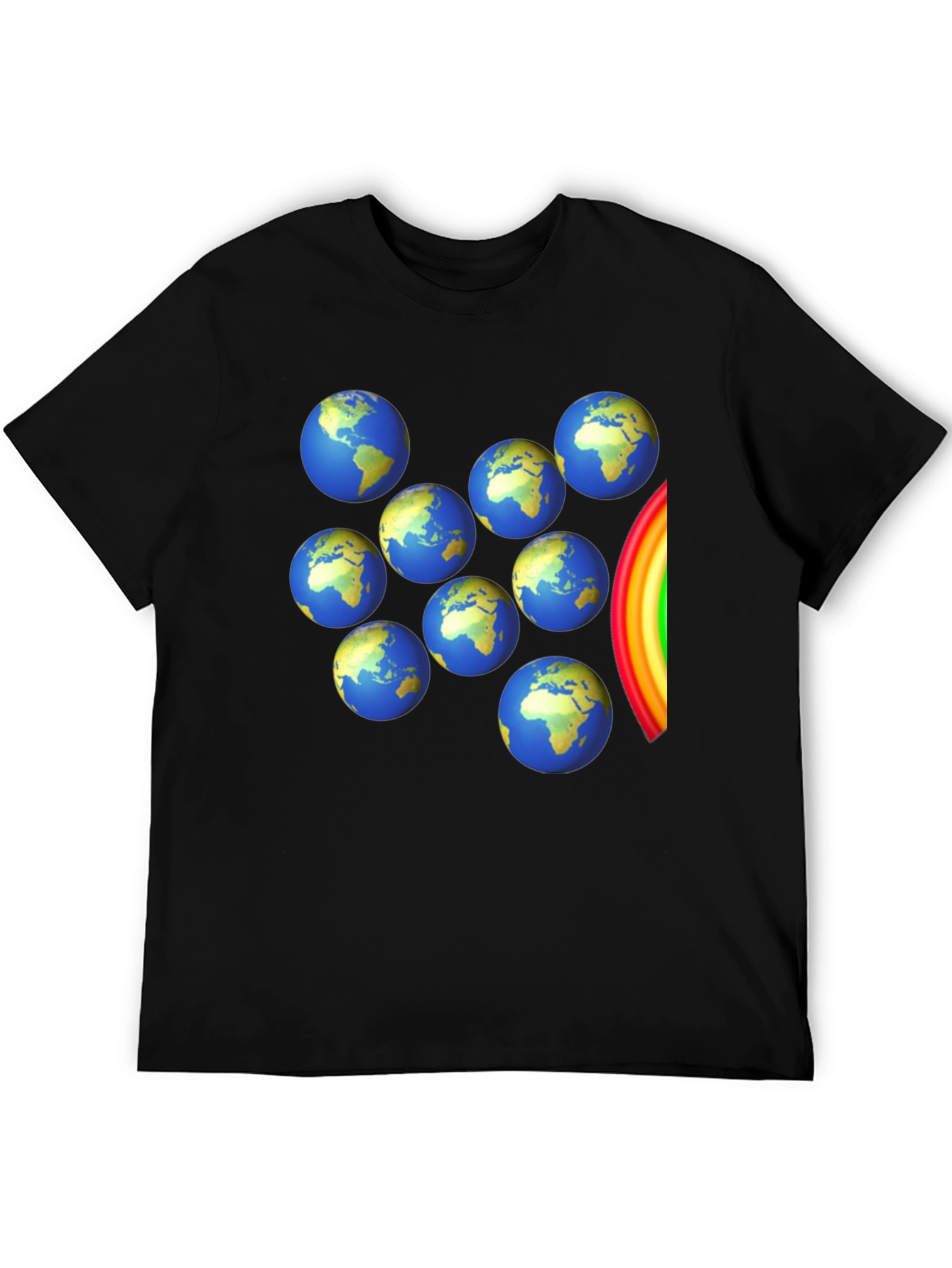Globes and Rainbow T-Shirt