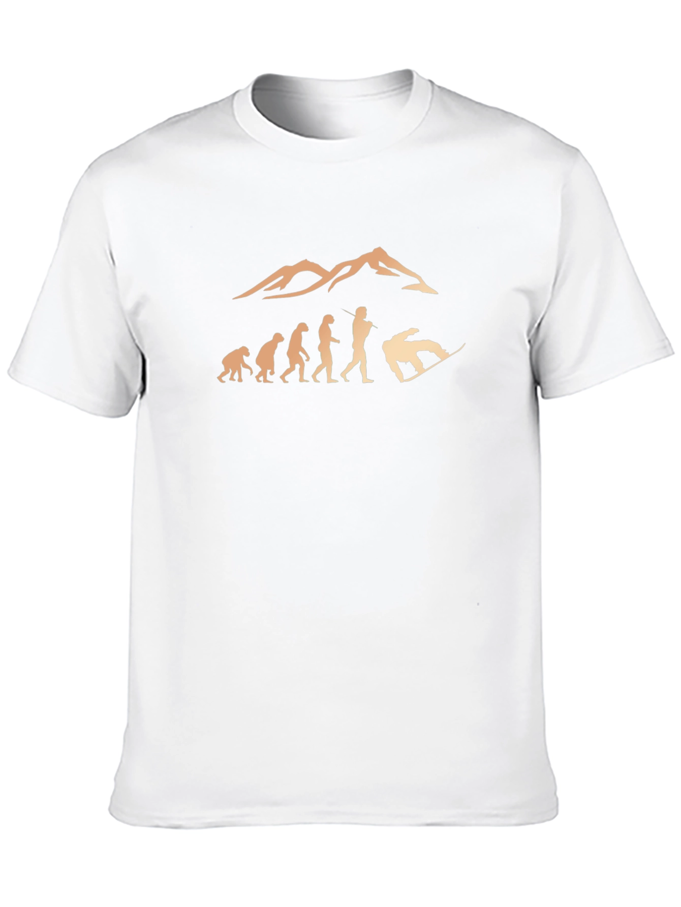 Evolution Snowboard T-Shirt - Black Graphic Tee