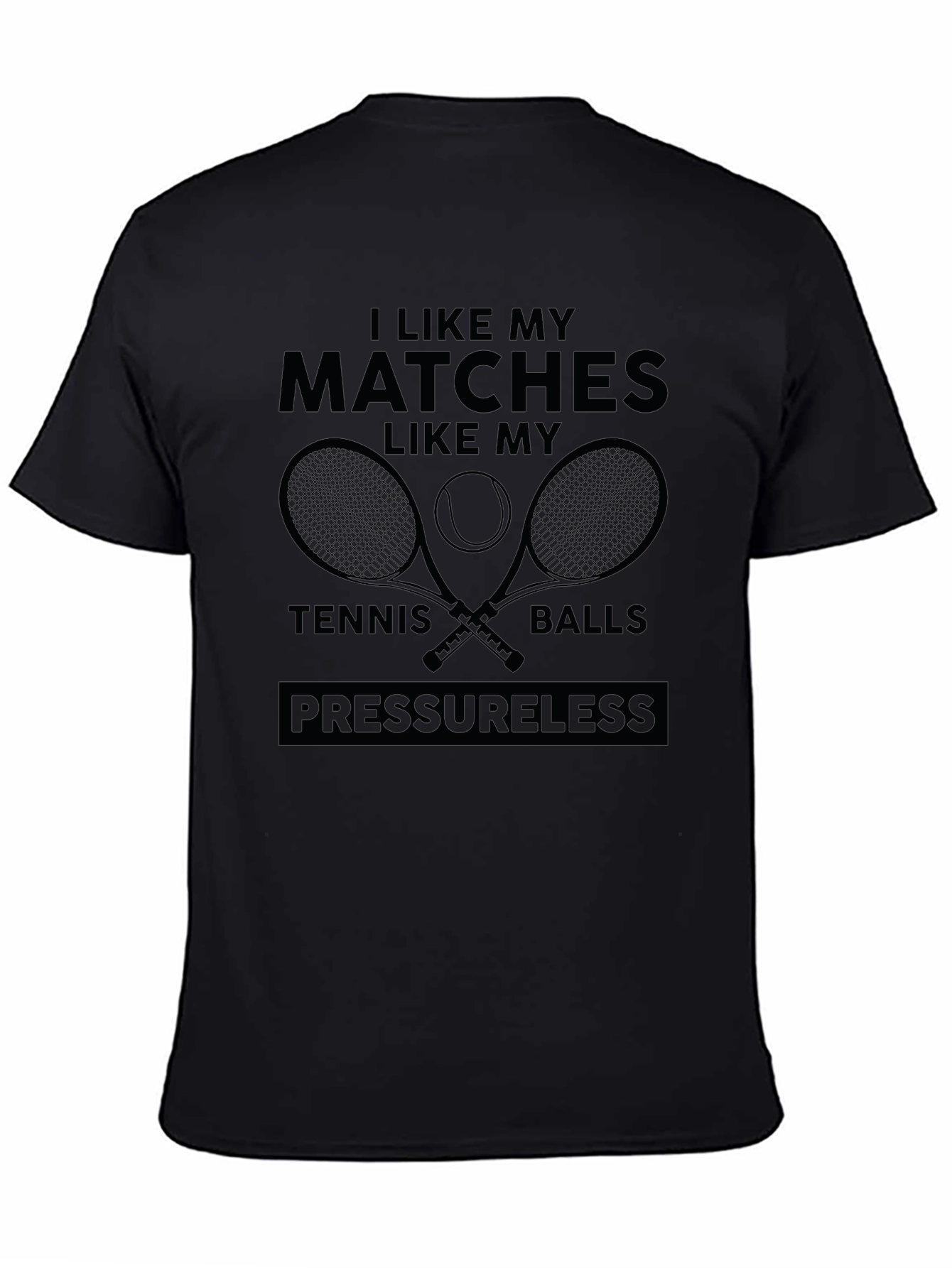Tennis Lover T-Shirt: Pressureless Ball Matches