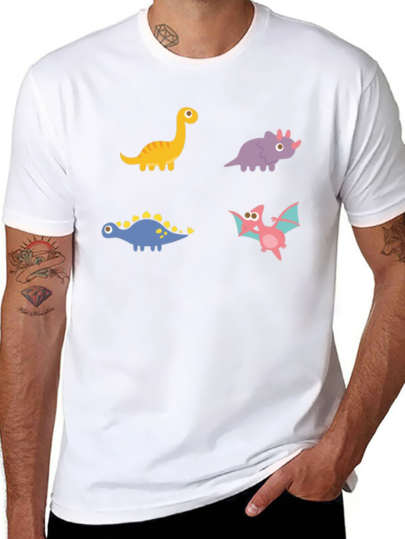 Dinosaur Cartoon T-Shirt