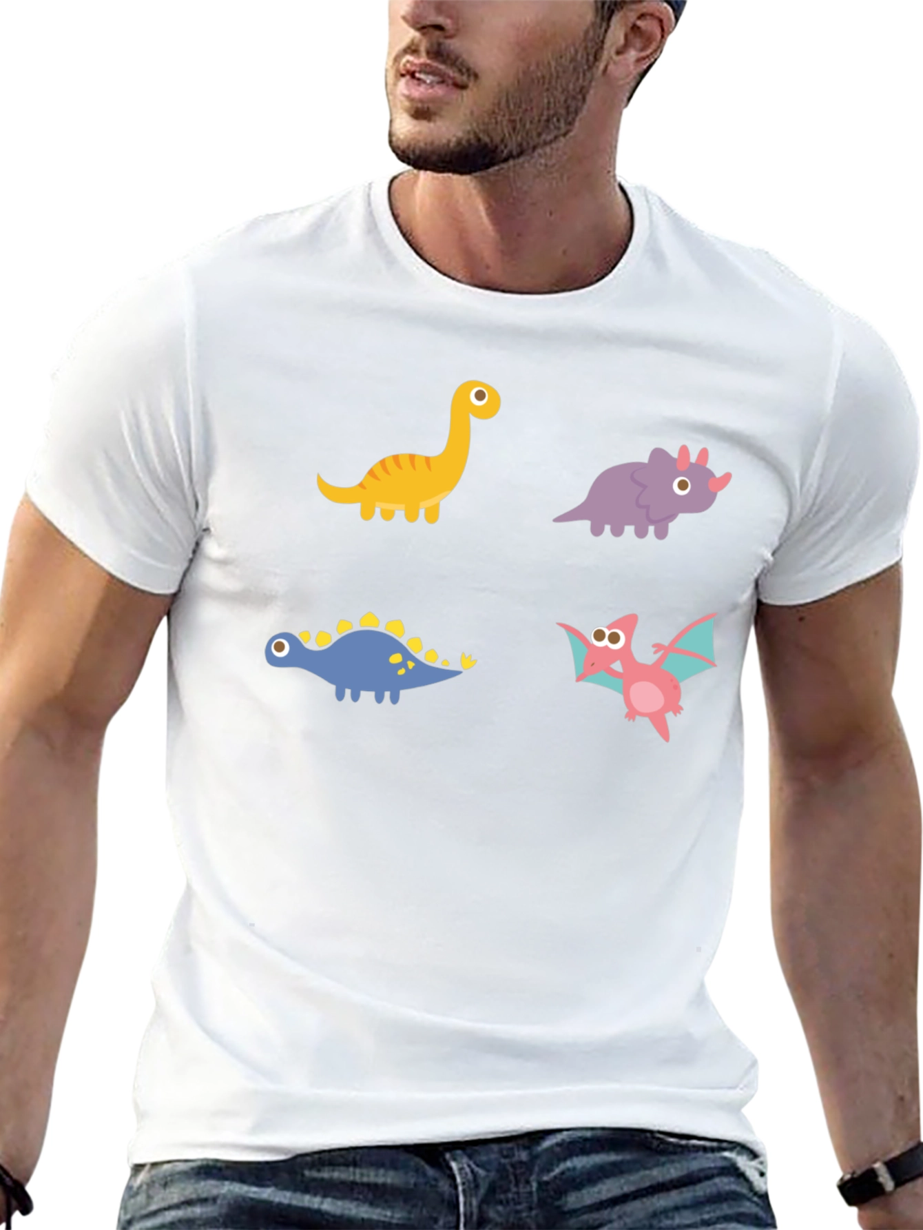 Dinosaur Cartoon T-Shirt