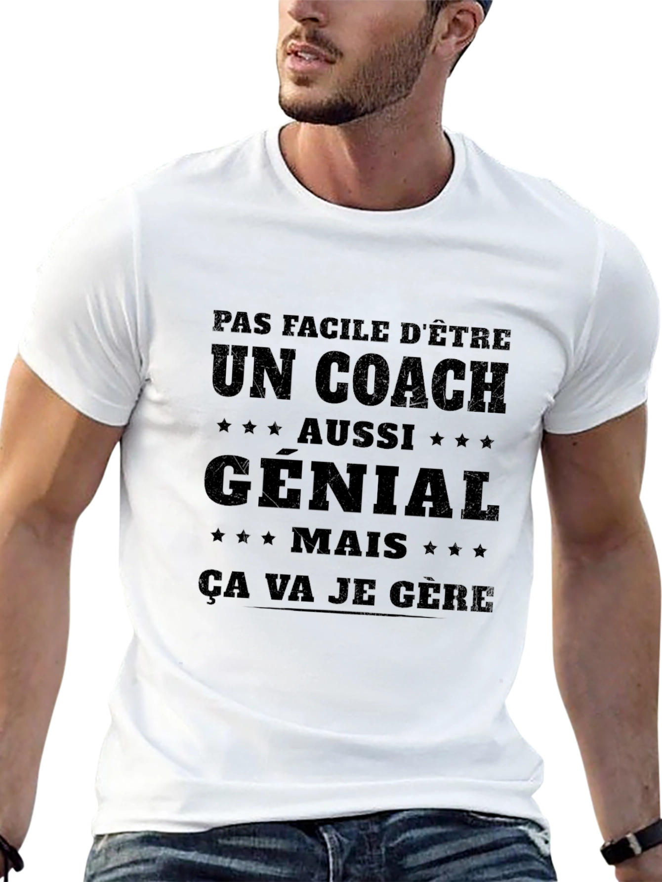 Funny Coach T-Shirt - Pas Facile DÊtre Un Coach
