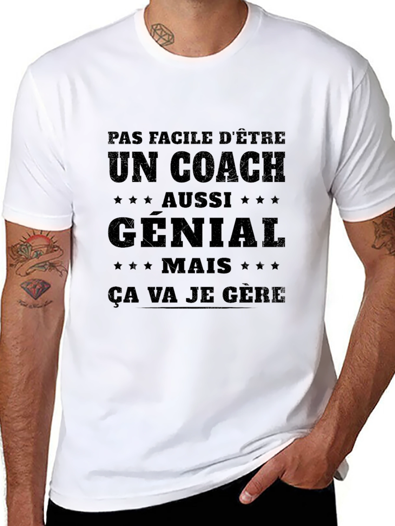 Funny Coach T-Shirt - Pas Facile DÊtre Un Coach
