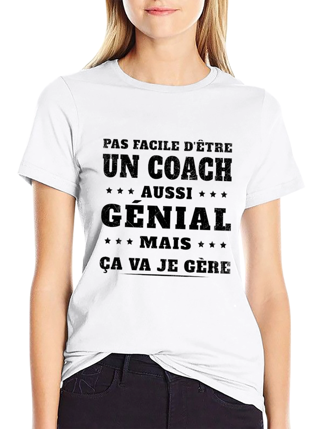 Funny Coach T-Shirt - Pas Facile DÊtre Un Coach