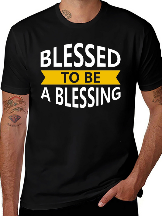 Blessed To Be A Blessing Graphic T-Shirt