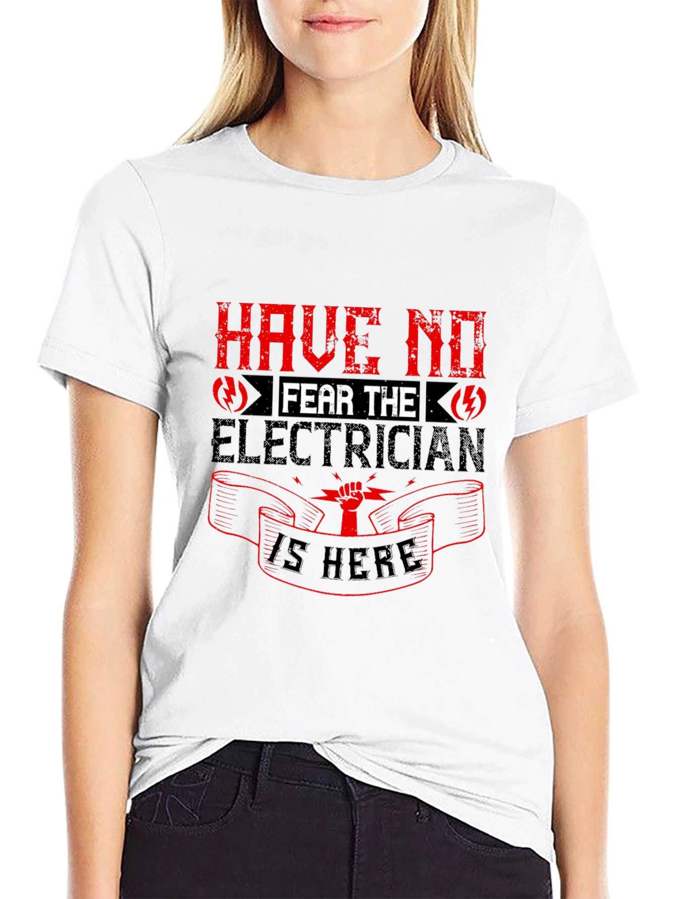 Electrician Graphic Tee - Have No Fear T-Shirt