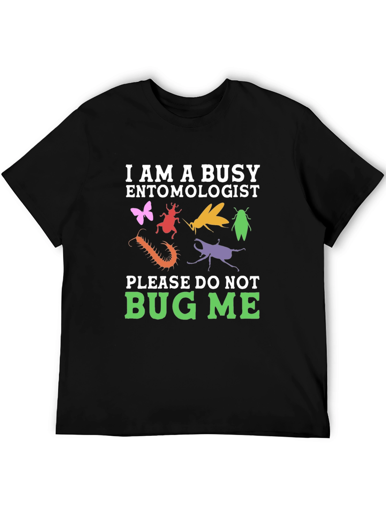 Busy Entomologist Graphic T-Shirt