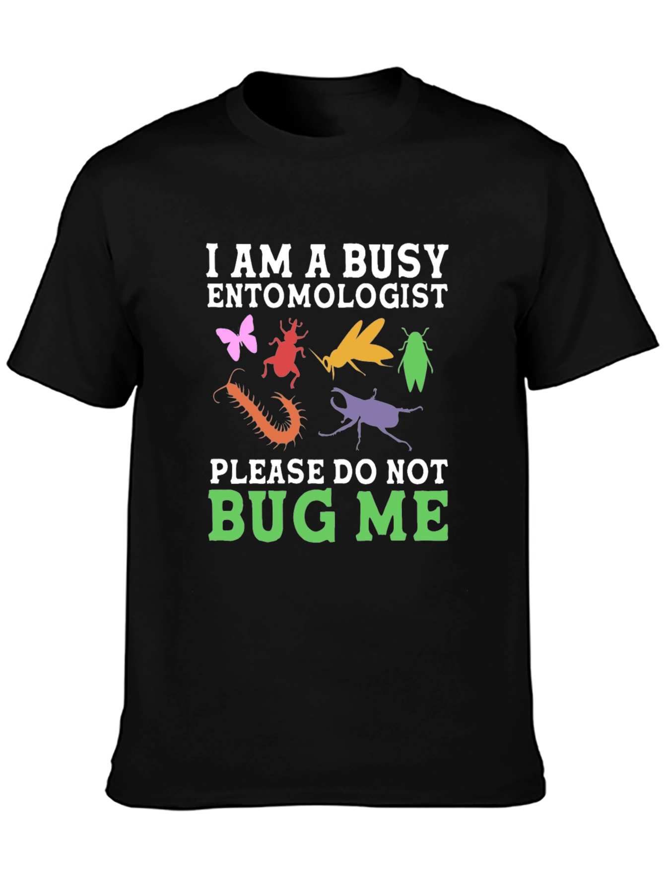 Busy Entomologist Graphic T-Shirt