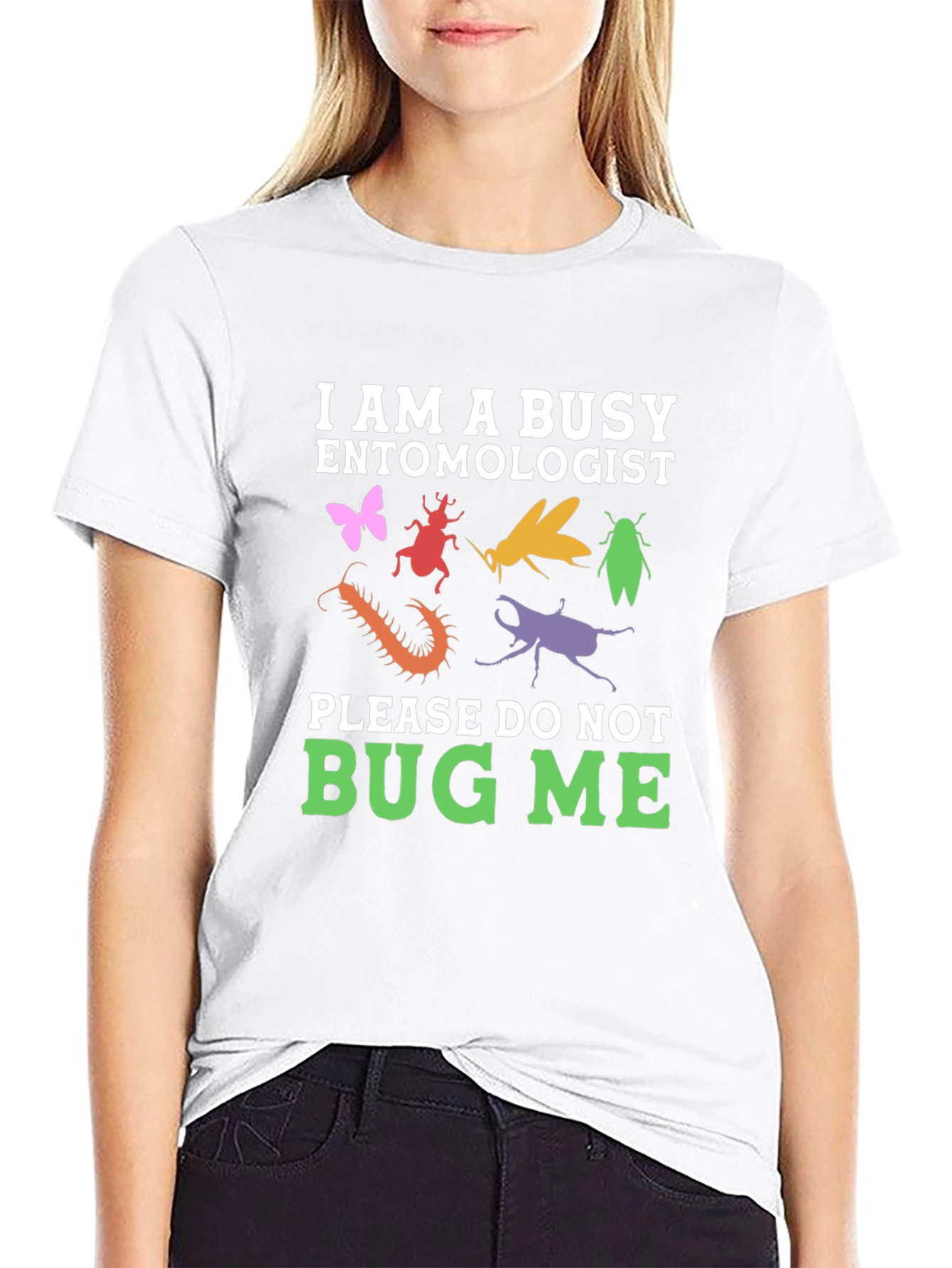 Busy Entomologist Graphic T-Shirt