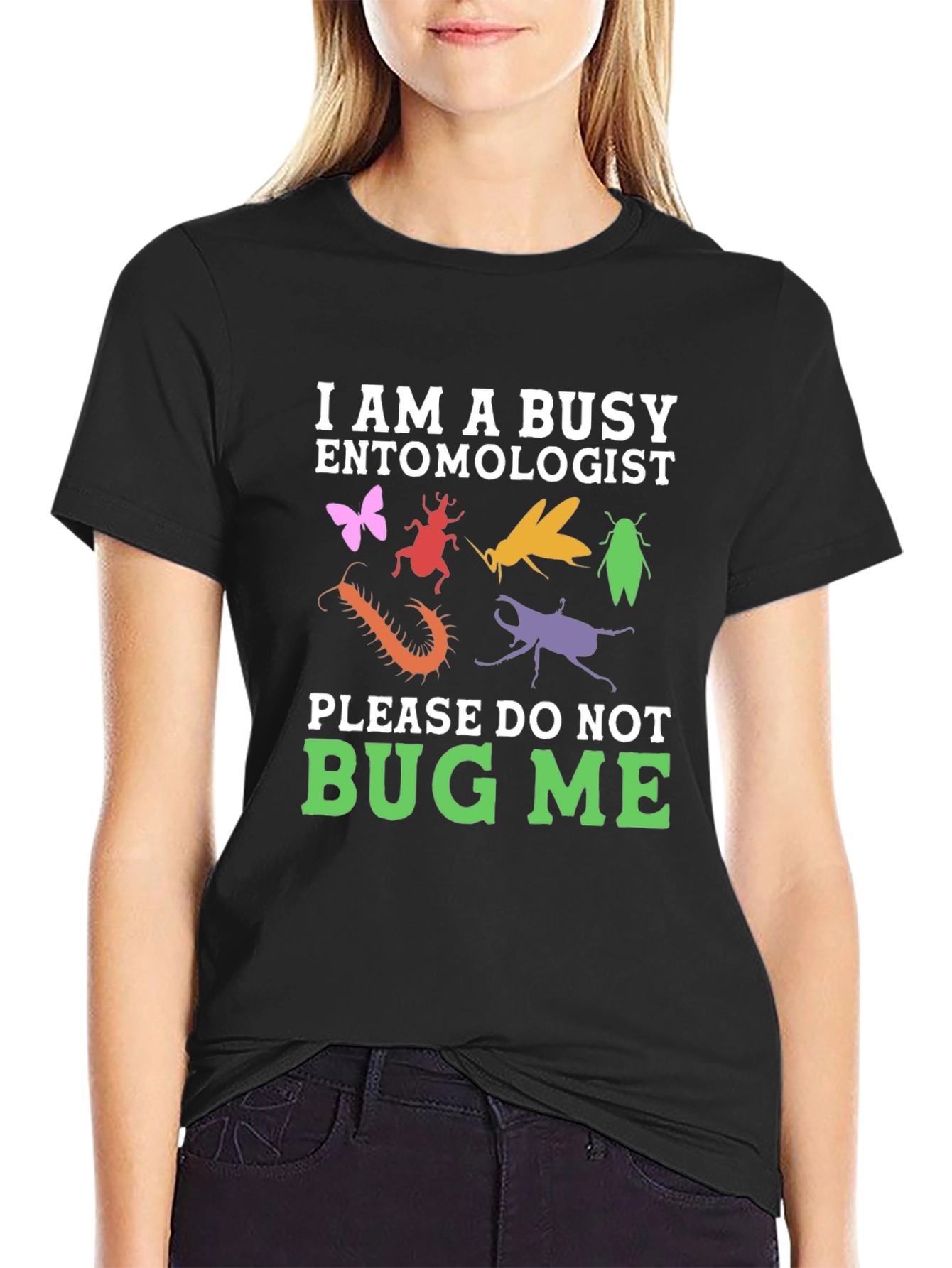 Busy Entomologist Graphic T-Shirt