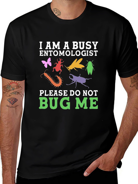 Busy Entomologist Graphic T-Shirt