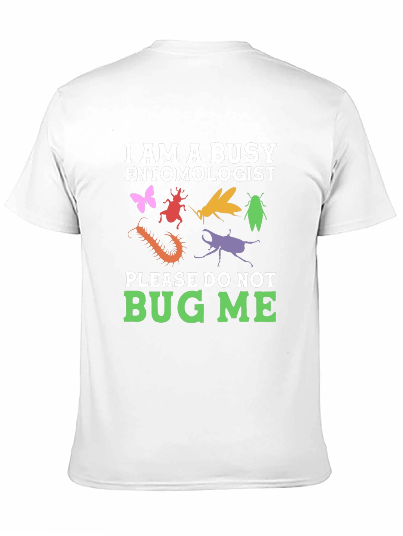 Busy Entomologist Graphic T-Shirt