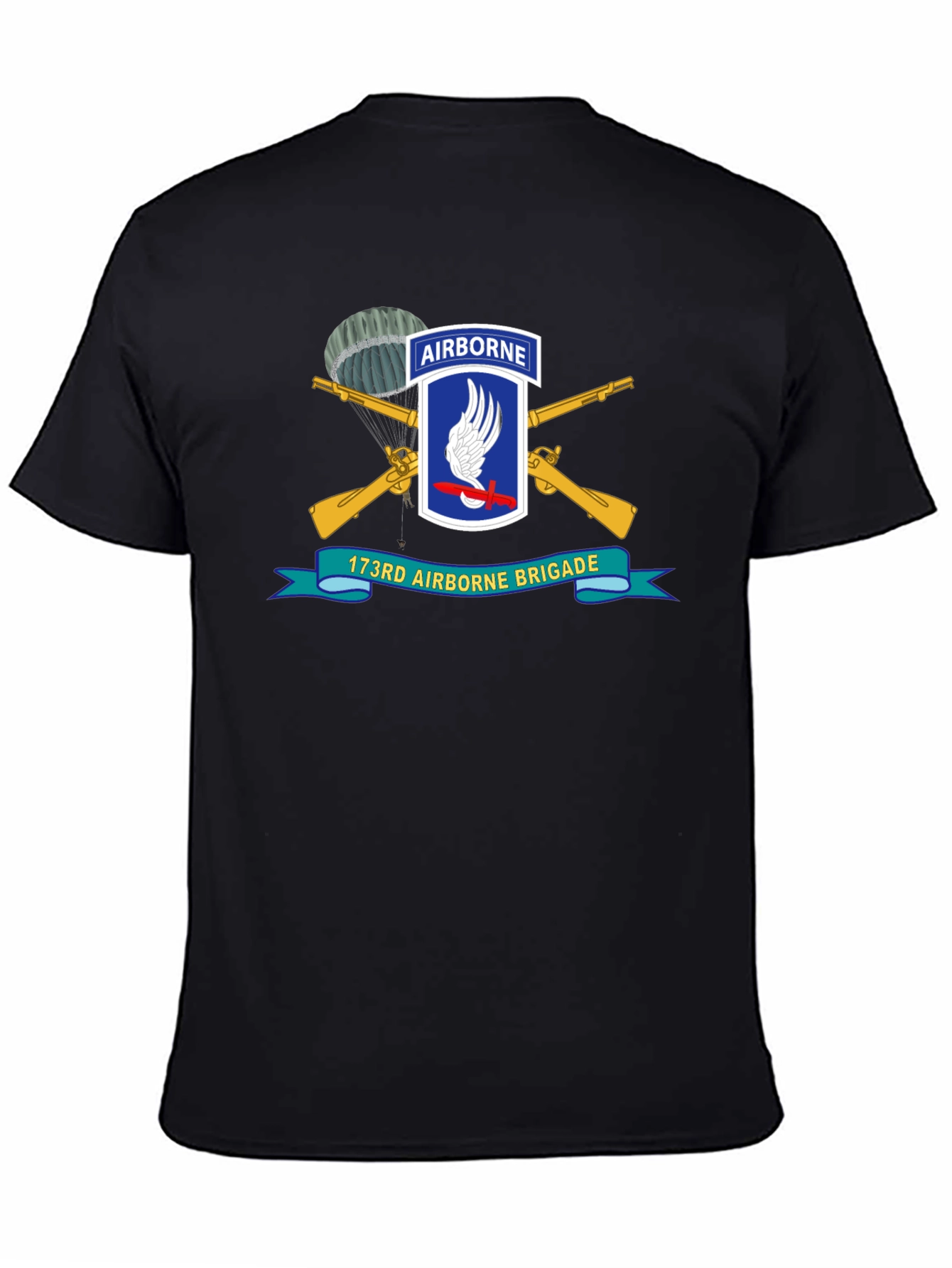 173rd Airborne Brigade T-Shirt - Black