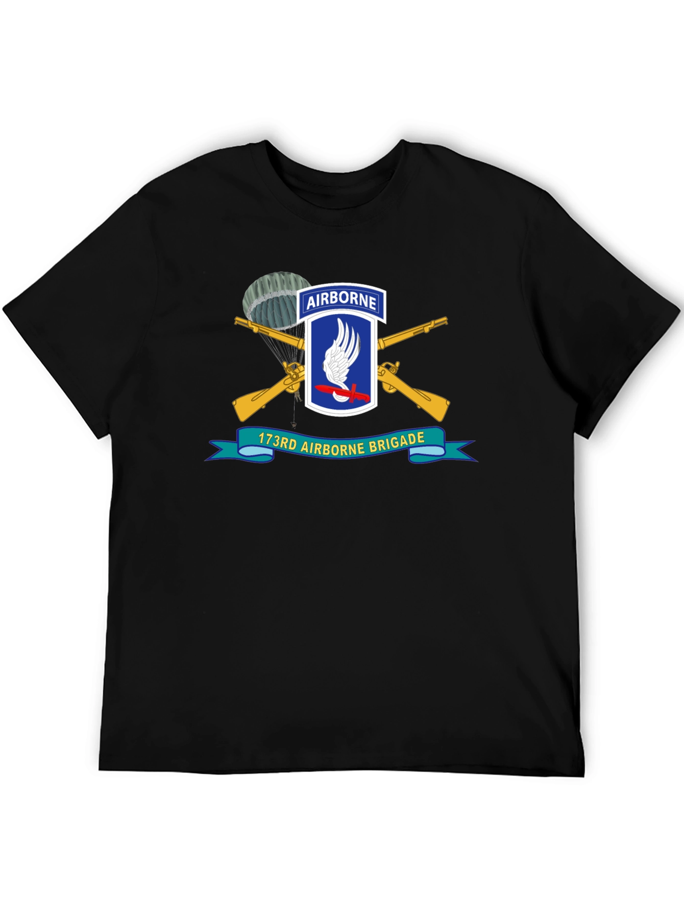173rd Airborne Brigade T-Shirt - Black