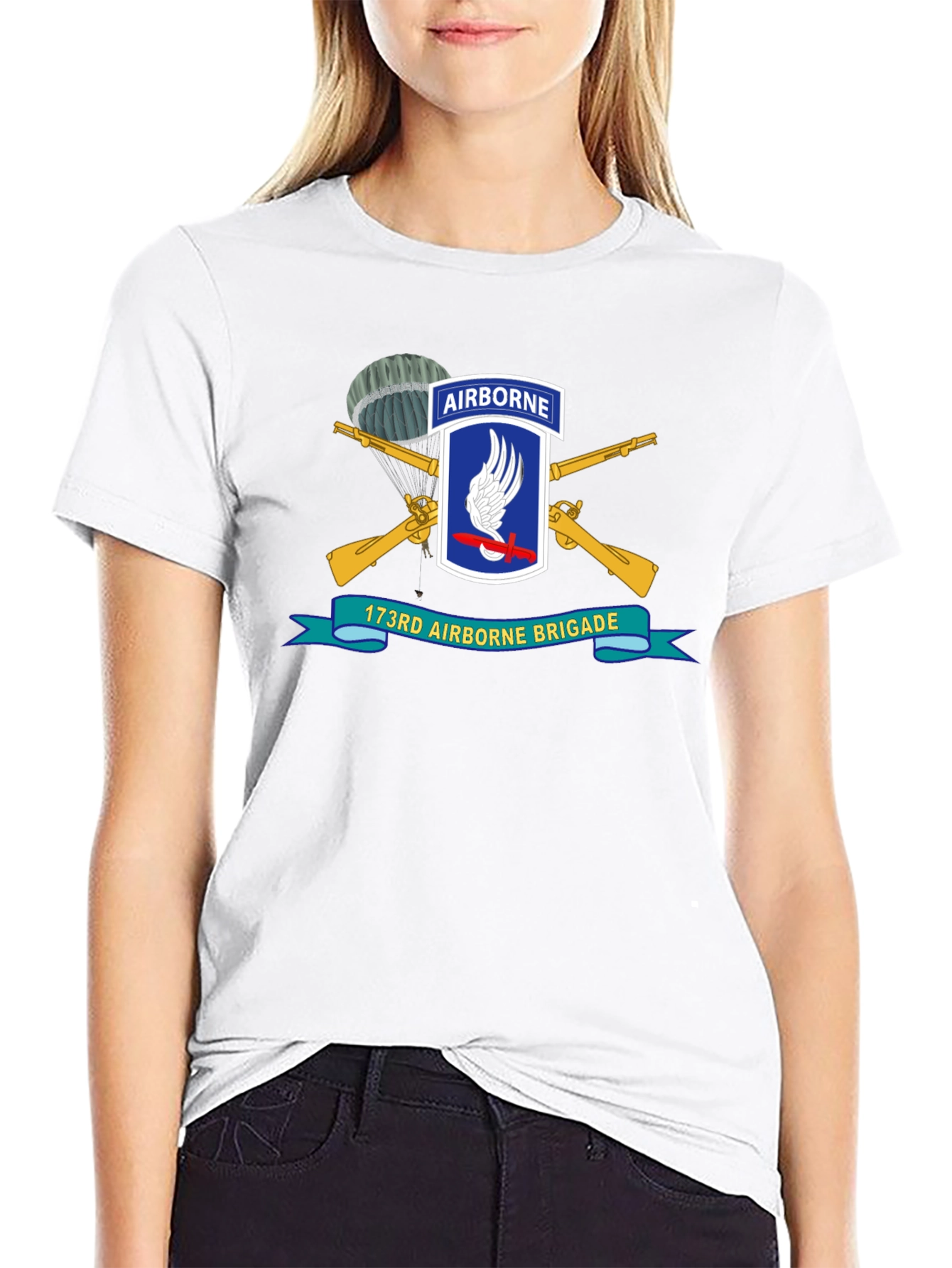 173rd Airborne Brigade T-Shirt - Black