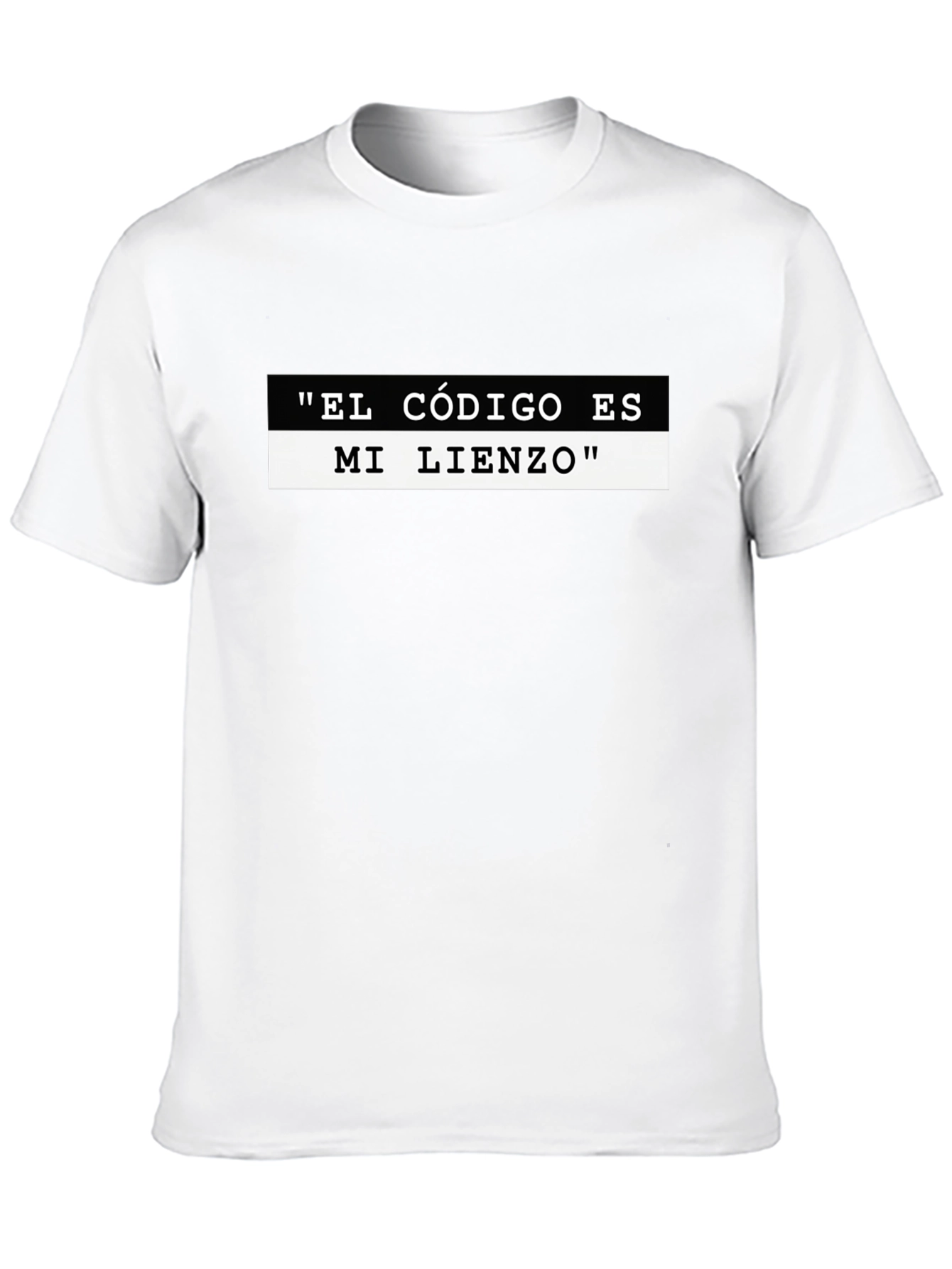 Code is My Canvas Graphic Tee - Black